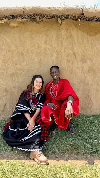 Portrait from a Kenyan cultural celebration