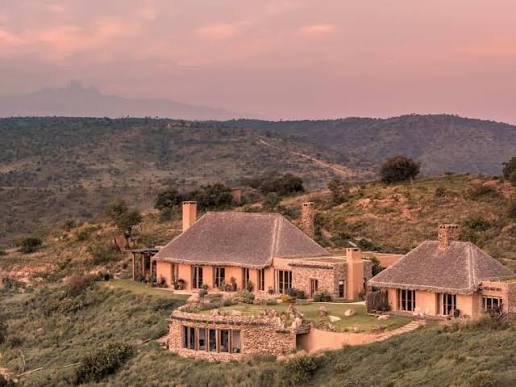 Luxury private house in the Laikipia landscape